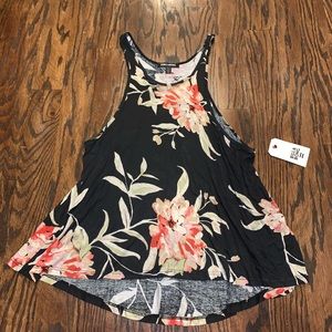 BILLABONG NEW $37 swing floral tank size M
